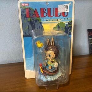 Pop Mart La Bubu Long Tail Boat Figurine - Multicolor